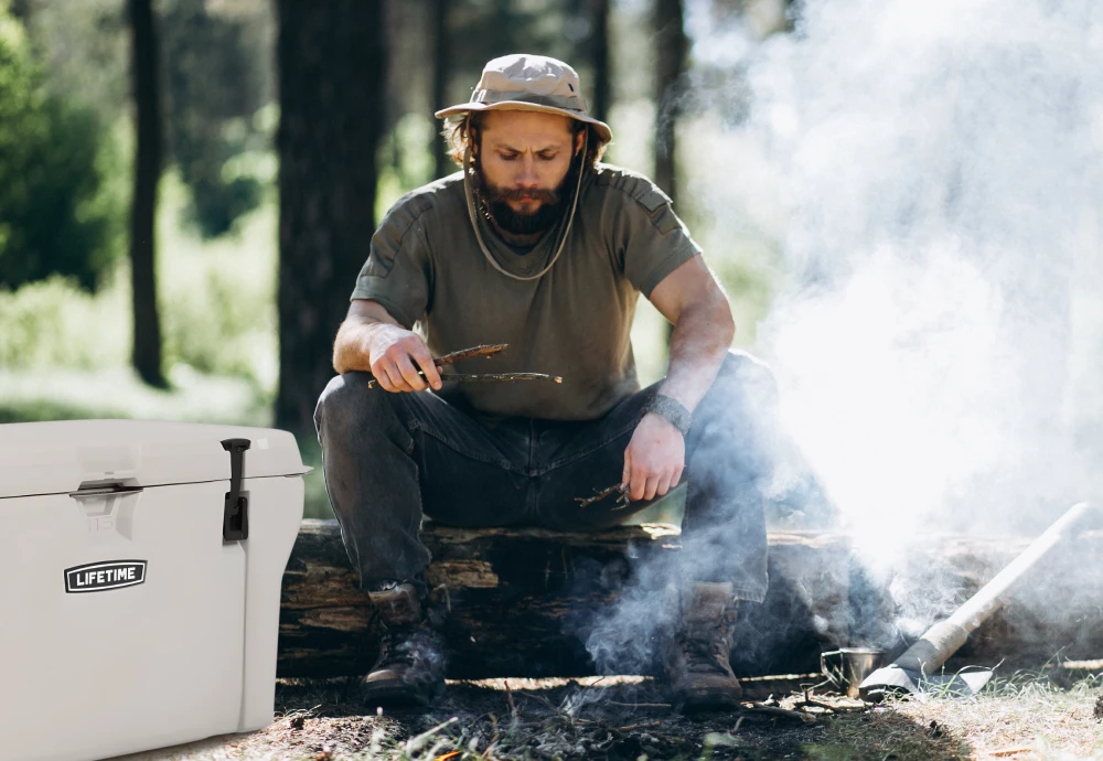 outdoor cooler with storage