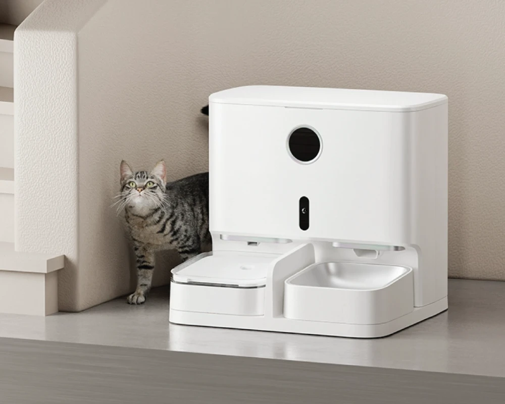 automatic pet feeder for 2 cats